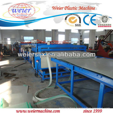 Hollow grid pp sheet extrusion machine